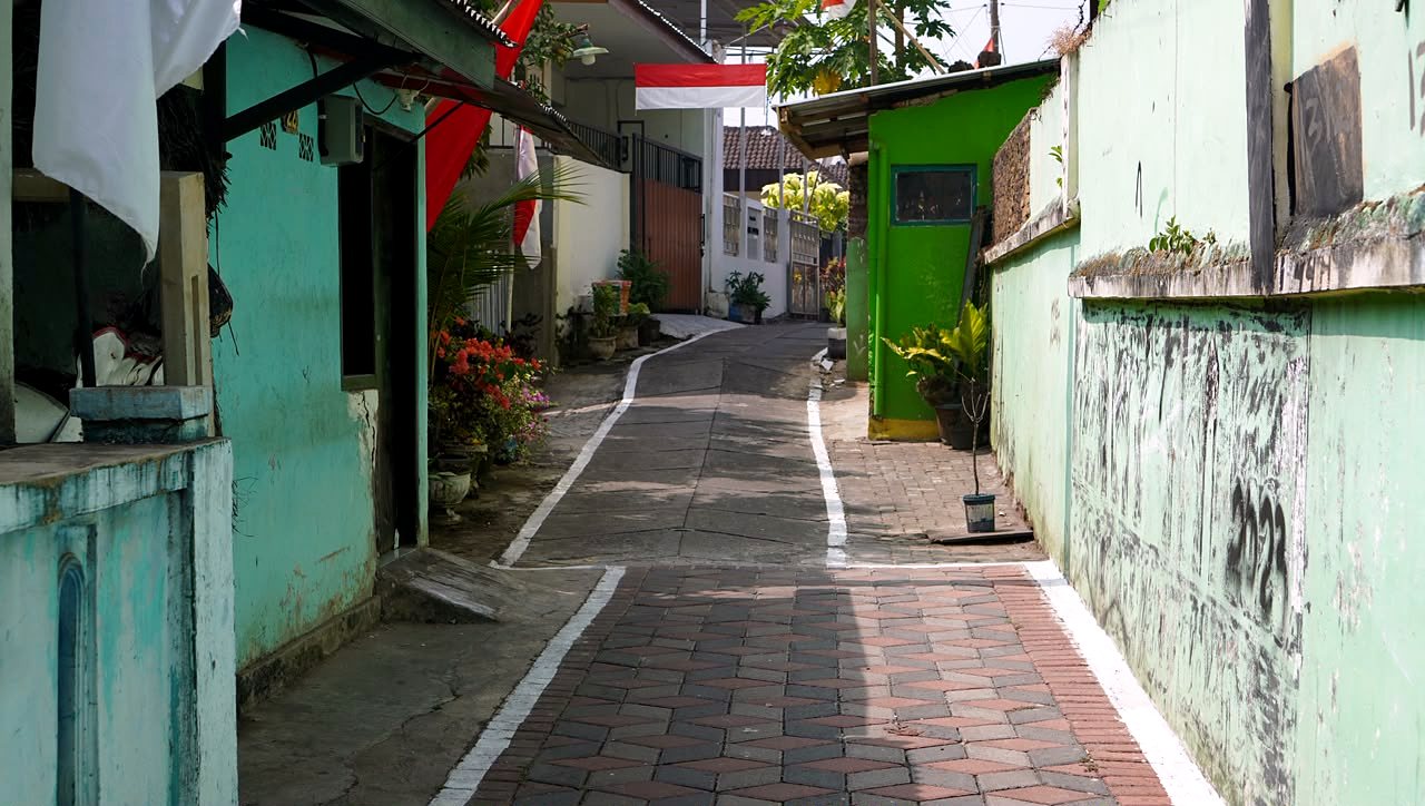 Gang di sekitar kos